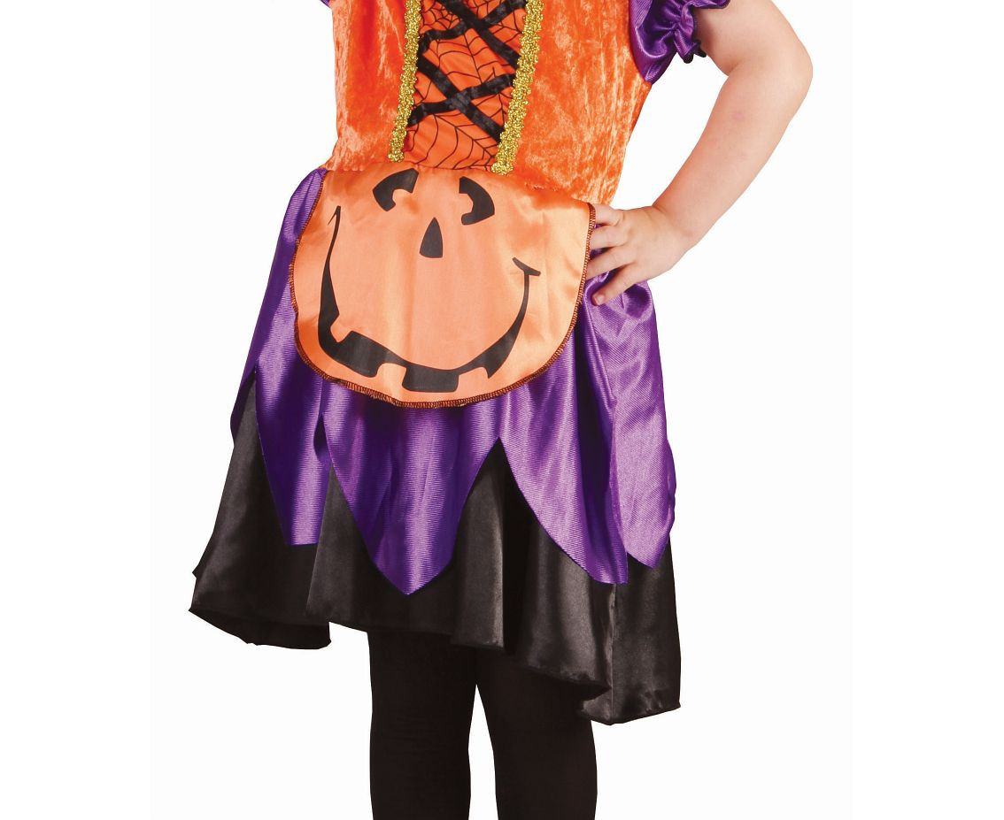 Role play-set for child Witch Pumpkin (dress, hat), size 92/104 cm